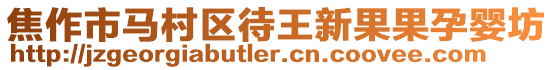 焦作市馬村區待王新果果孕嬰坊