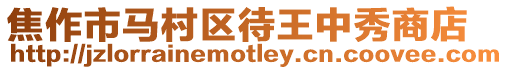 焦作市馬村區待王中秀商店