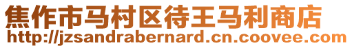 焦作市馬村區(qū)待王馬利商店