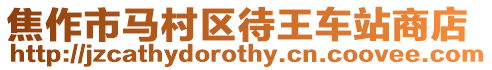 焦作市馬村區待王車站商店
