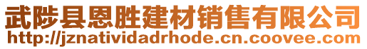 武陟縣恩勝建材銷售有限公司