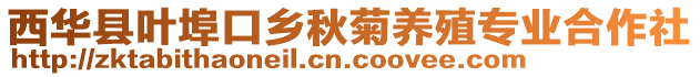 西華縣葉埠口鄉(xiāng)秋菊養(yǎng)殖專業(yè)合作社