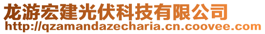 龍游宏建光伏科技有限公司