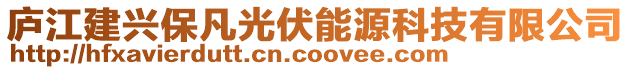 廬江建興保凡光伏能源科技有限公司