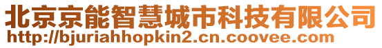 北京京能智慧城市科技有限公司