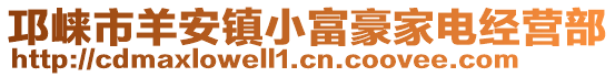 邛崍市羊安鎮(zhèn)小富豪家電經(jīng)營(yíng)部