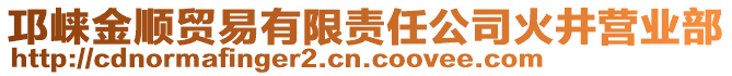 邛崍金順貿(mào)易有限責(zé)任公司火井營業(yè)部