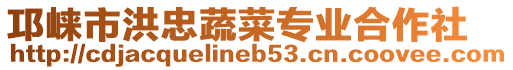 邛崍市洪忠蔬菜專業合作社