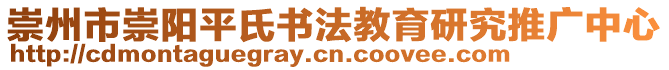 崇州市崇陽平氏書法教育研究推廣中心