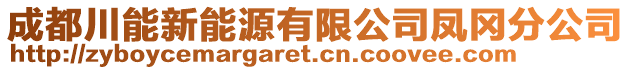 成都川能新能源有限公司鳳岡分公司