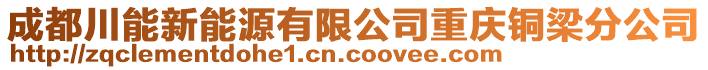 成都川能新能源有限公司重慶銅梁分公司