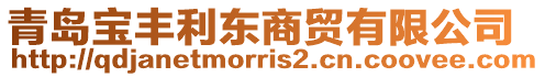 青島寶豐利東商貿(mào)有限公司