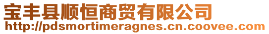 寶豐縣順恒商貿有限公司