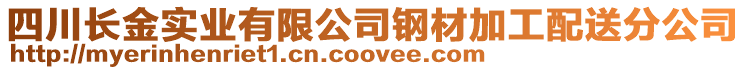 四川長金實業(yè)有限公司鋼材加工配送分公司