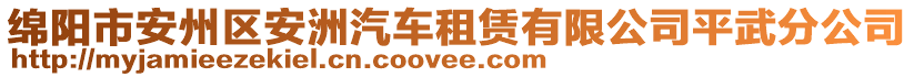 綿陽市安州區(qū)安洲汽車租賃有限公司平武分公司