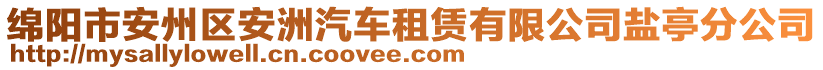 綿陽市安州區(qū)安洲汽車租賃有限公司鹽亭分公司