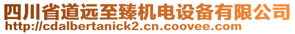 四川省道遠至臻機電設備有限公司