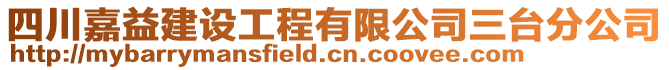 四川嘉益建設工程有限公司三臺分公司