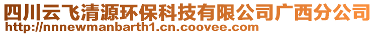 四川云飞清源环保科技有限公司广西分公司