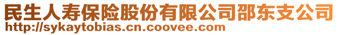 民生人壽保險股份有限公司邵東支公司