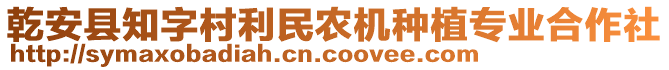 乾安縣知字村利民農機種植專業(yè)合作社