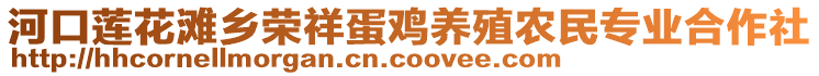 河口蓮花灘鄉(xiāng)榮祥蛋雞養(yǎng)殖農(nóng)民專業(yè)合作社