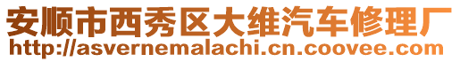 安順市西秀區(qū)大維汽車修理廠