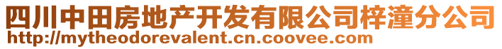 四川中田房地產(chǎn)開發(fā)有限公司梓潼分公司