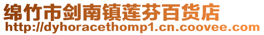 綿竹市劍南鎮(zhèn)蓮芬百貨店