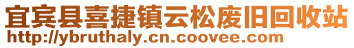 宜賓縣喜捷鎮(zhèn)云松廢舊回收站