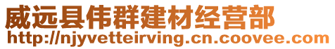 威遠(yuǎn)縣偉群建材經(jīng)營部