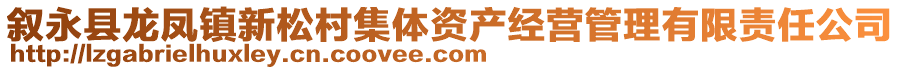 敘永縣龍鳳鎮(zhèn)新松村集體資產(chǎn)經(jīng)營管理有限責任公司