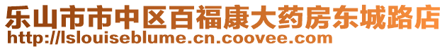 樂山市市中區(qū)百?？荡笏幏繓|城路店