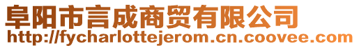 阜陽市言成商貿(mào)有限公司