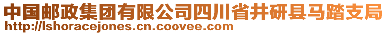 中國(guó)郵政集團(tuán)有限公司四川省井研縣馬踏支局