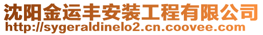 沈阳金运丰安装工程有限公司