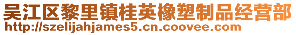 吴江区黎里镇桂英橡塑制品经营部