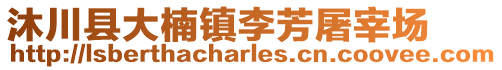 沐川县大楠镇李芳屠宰场