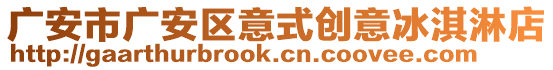 广安市广安区意式创意冰淇淋店