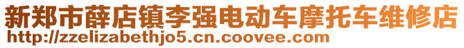 新鄭市薛店鎮(zhèn)李強(qiáng)電動(dòng)車摩托車維修店