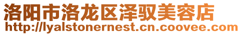 洛陽市洛龍區澤馭美容店