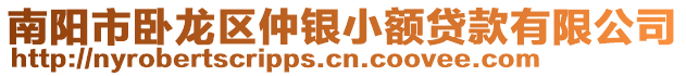 南陽市臥龍區(qū)仲銀小額貸款有限公司