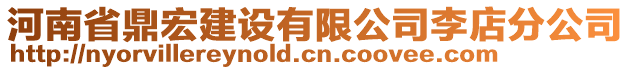 河南省鼎宏建設(shè)有限公司李店分公司