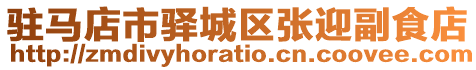 駐馬店市驛城區(qū)張迎副食店