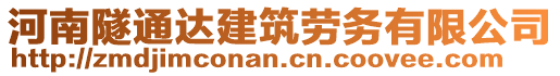 河南隧通達建筑勞務(wù)有限公司