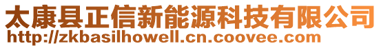 太康縣正信新能源科技有限公司