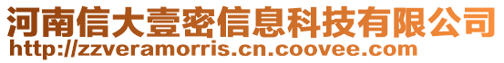 河南信大壹密信息科技有限公司