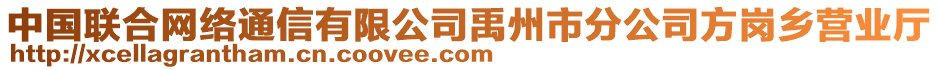 中國聯(lián)合網(wǎng)絡(luò)通信有限公司禹州市分公司方崗鄉(xiāng)營業(yè)廳