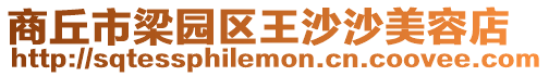 商丘市梁園區王沙沙美容店