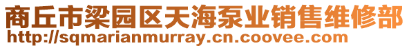 商丘市梁園區天海泵業銷售維修部
